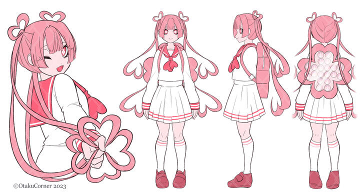 OtakuCorner OC-chan Mascot Design